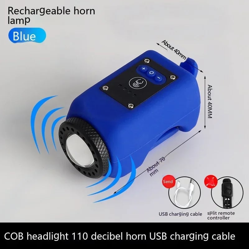 Ostavia™Bike Electronic Horn with Large Range Floodlight