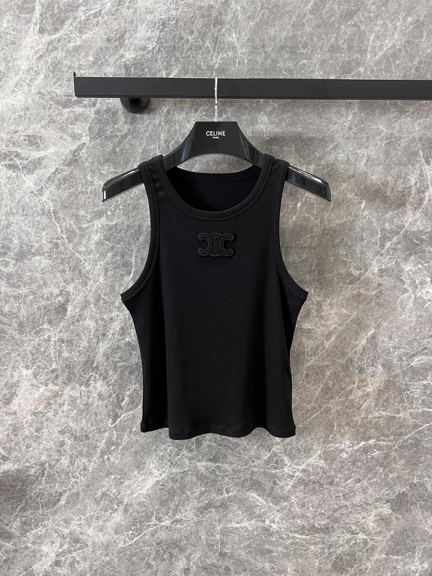 Embroidered all-match vest