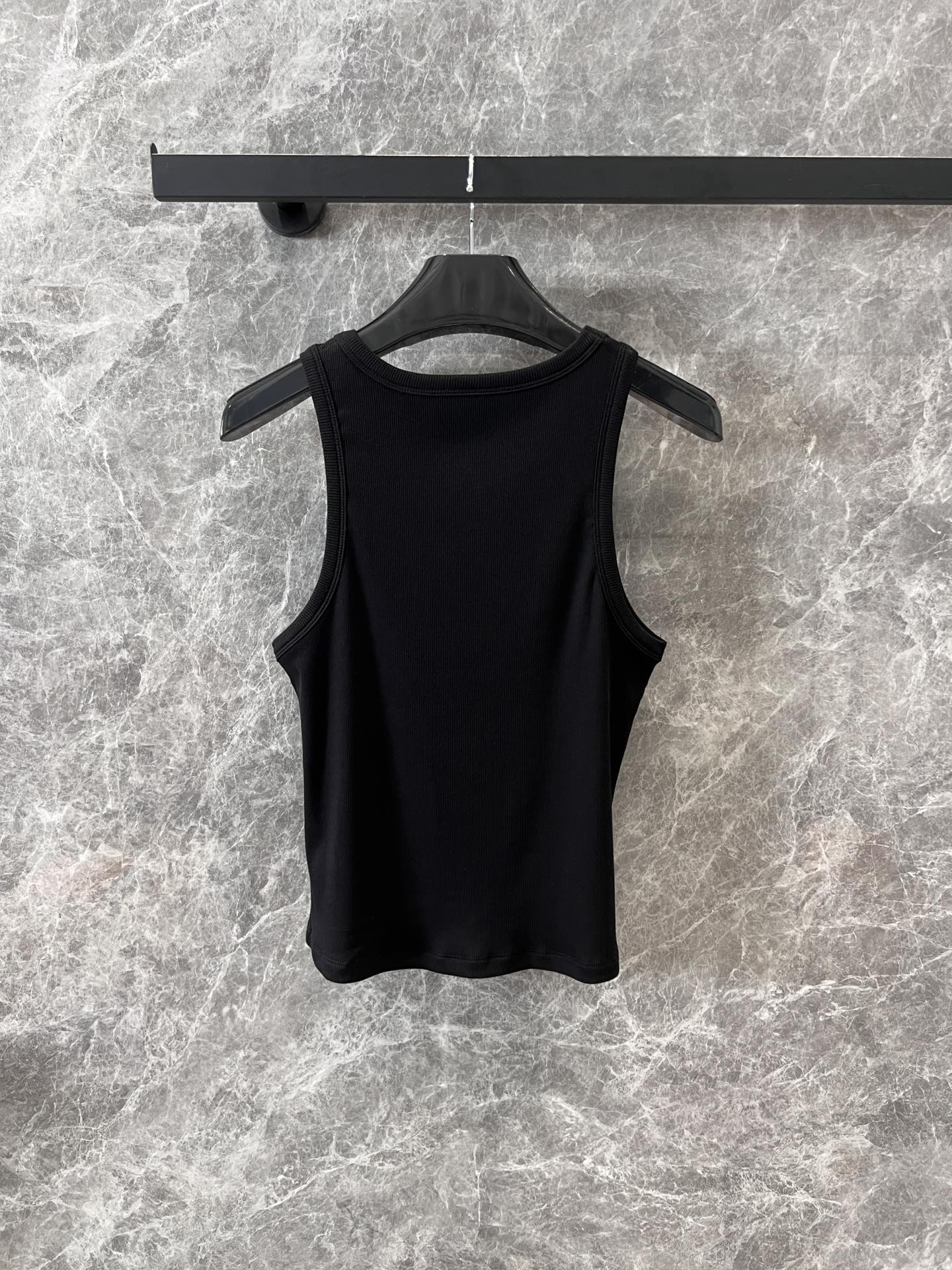 Embroidered all-match vest
