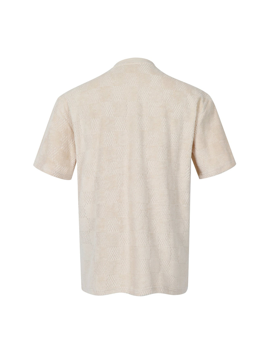 Cotton drawstring terry casual short sleeves