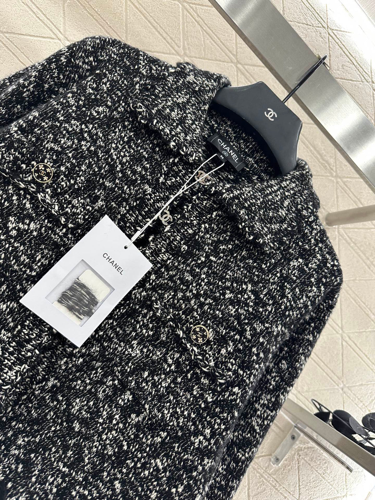 Embroidered Lace Knit Cardigan