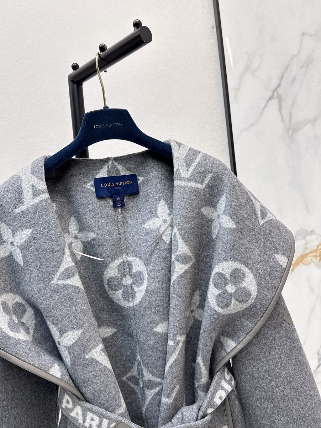 Reversible Long Hooded Coat