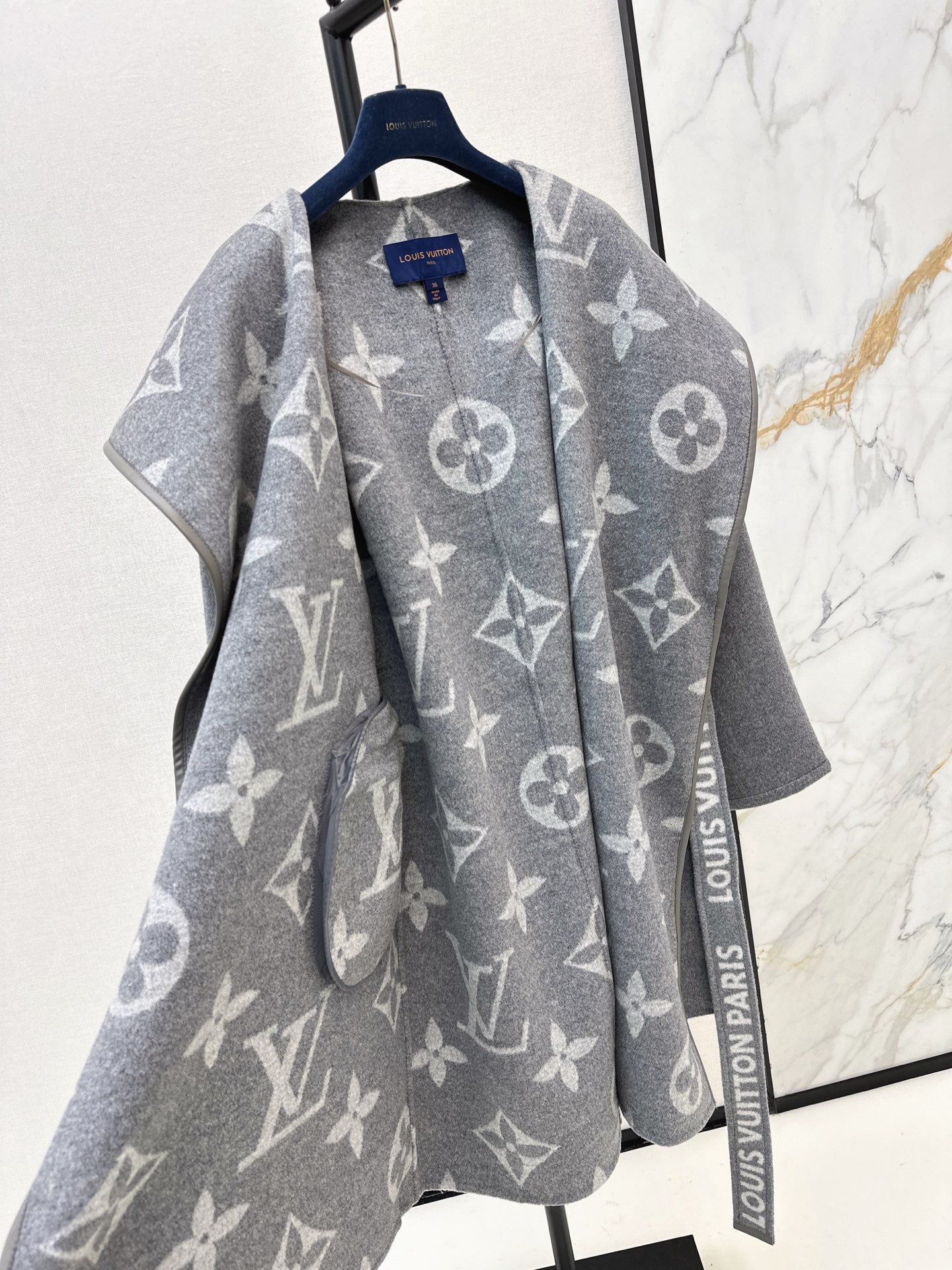 Reversible Long Hooded Coat