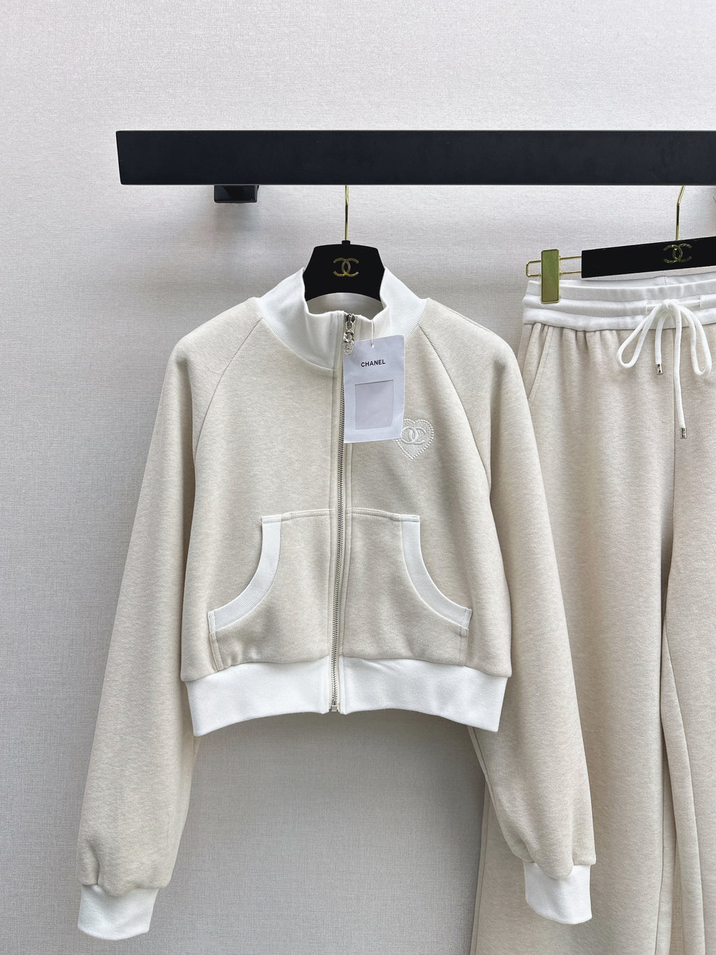 Casual Stand Collar Set