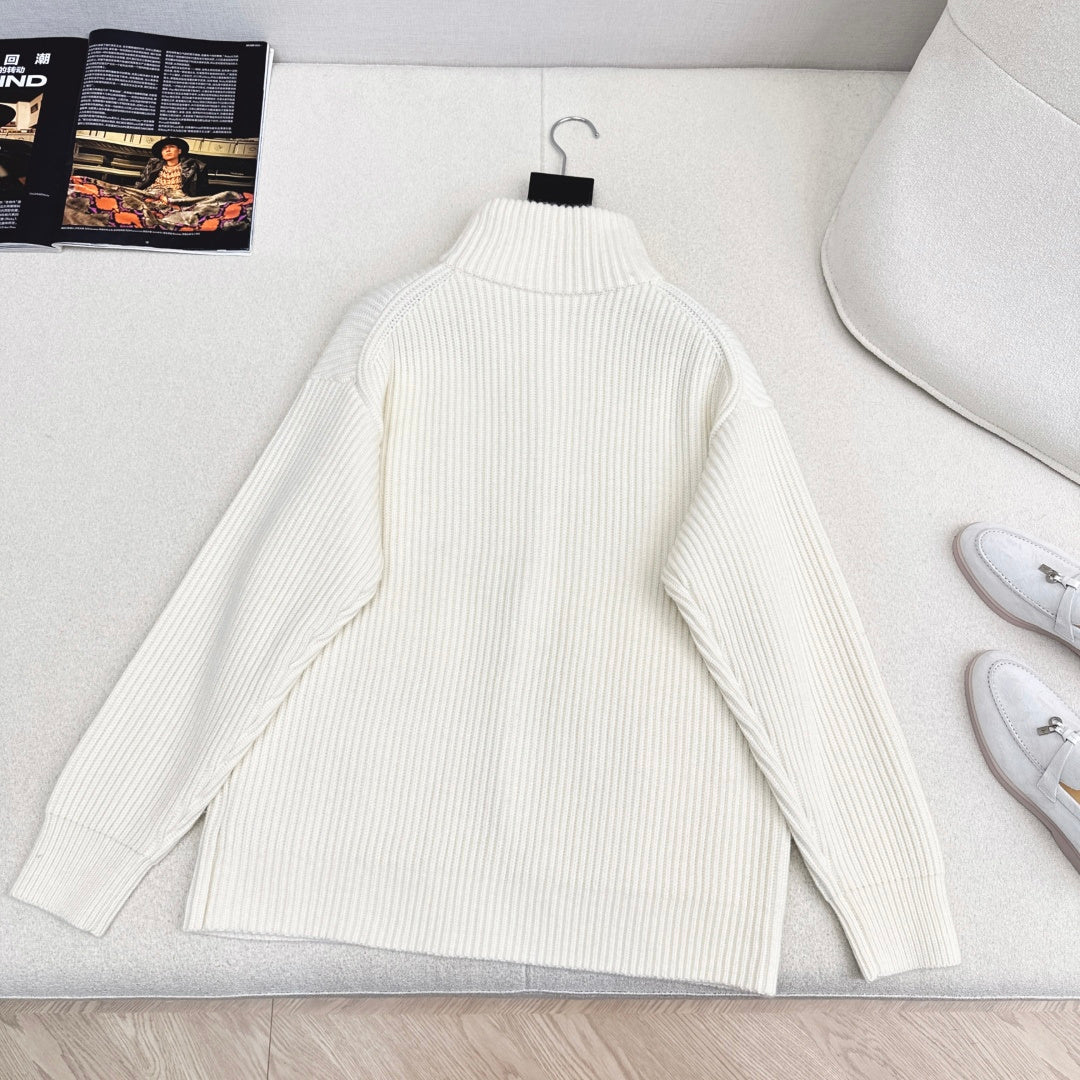 Pocket Wool Knit Cardigan