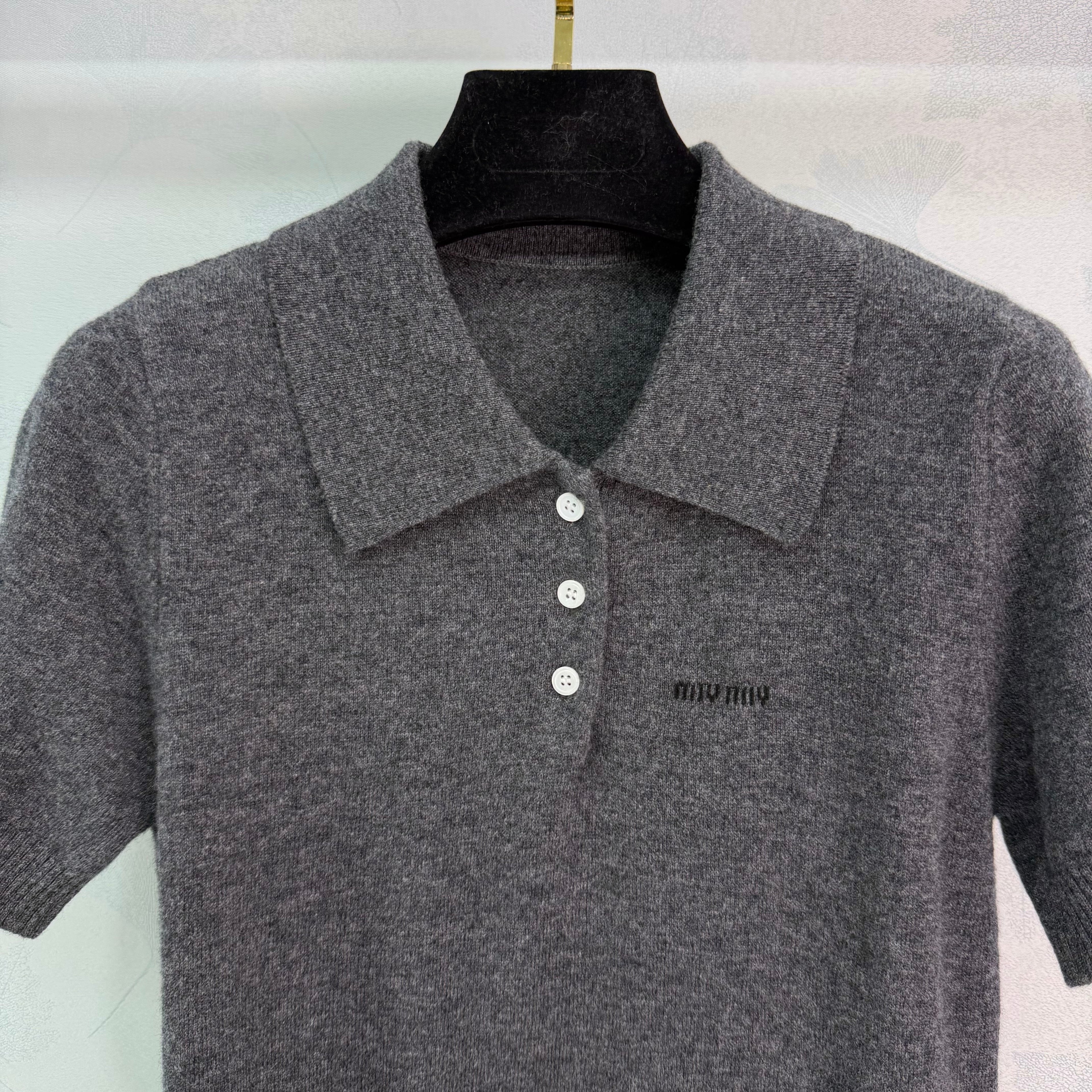 polo Knit Top