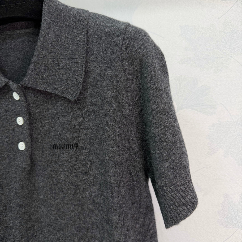 polo Knit Top