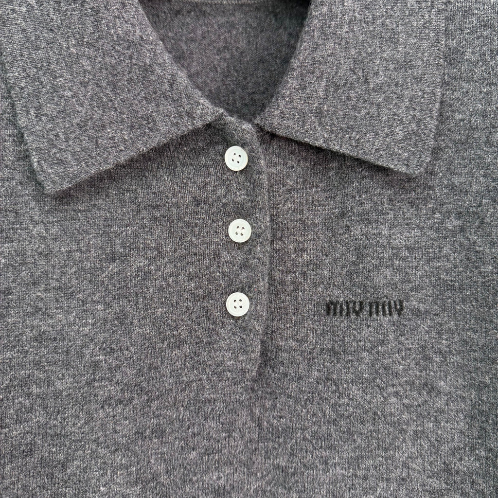 polo Knit Top