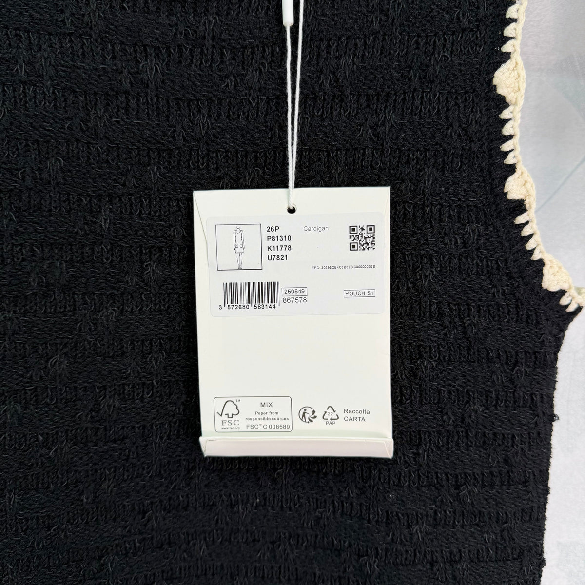 Color-blocked woven round neck knit vest dress
