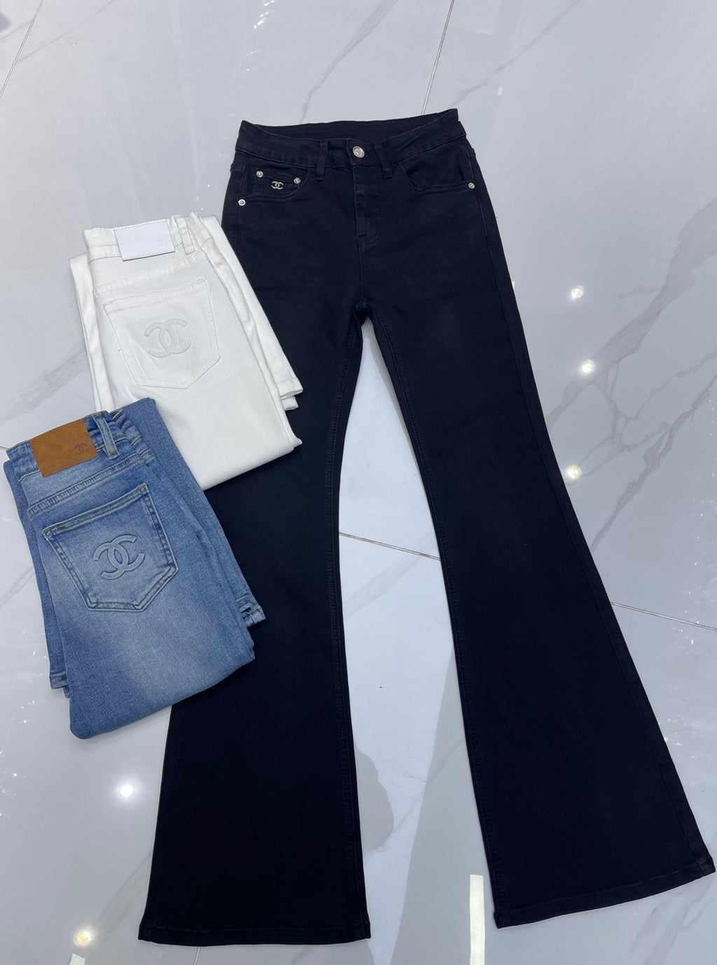 Straight Leg Jeans
