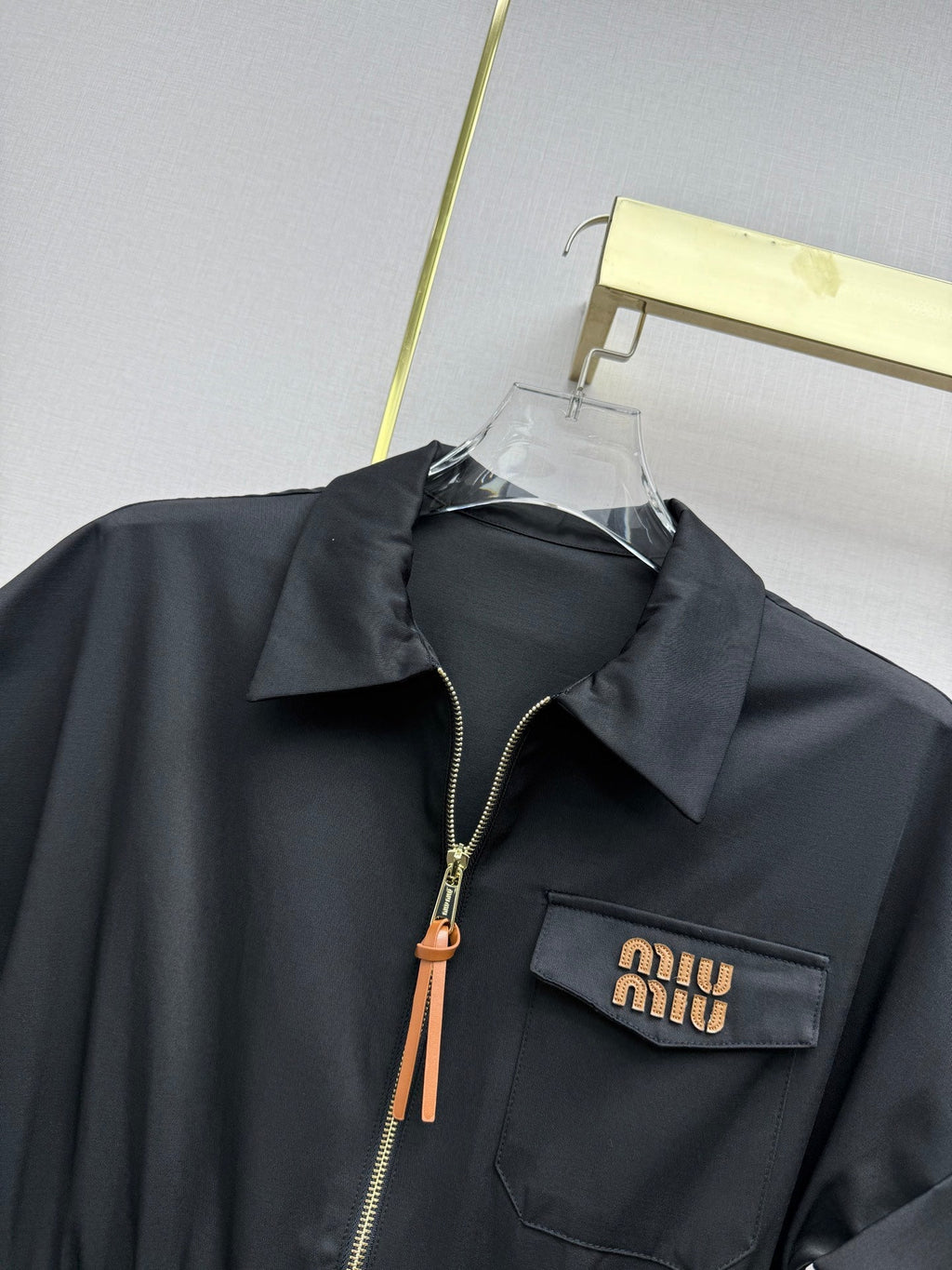 Workwear-style shirt dress