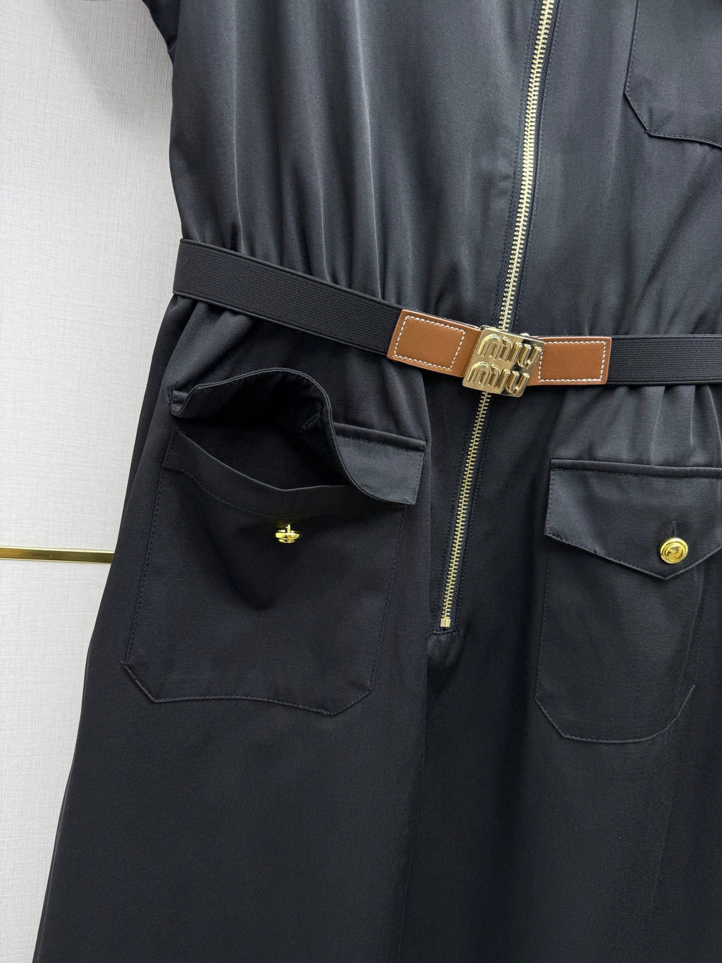 Workwear-style shirt dress