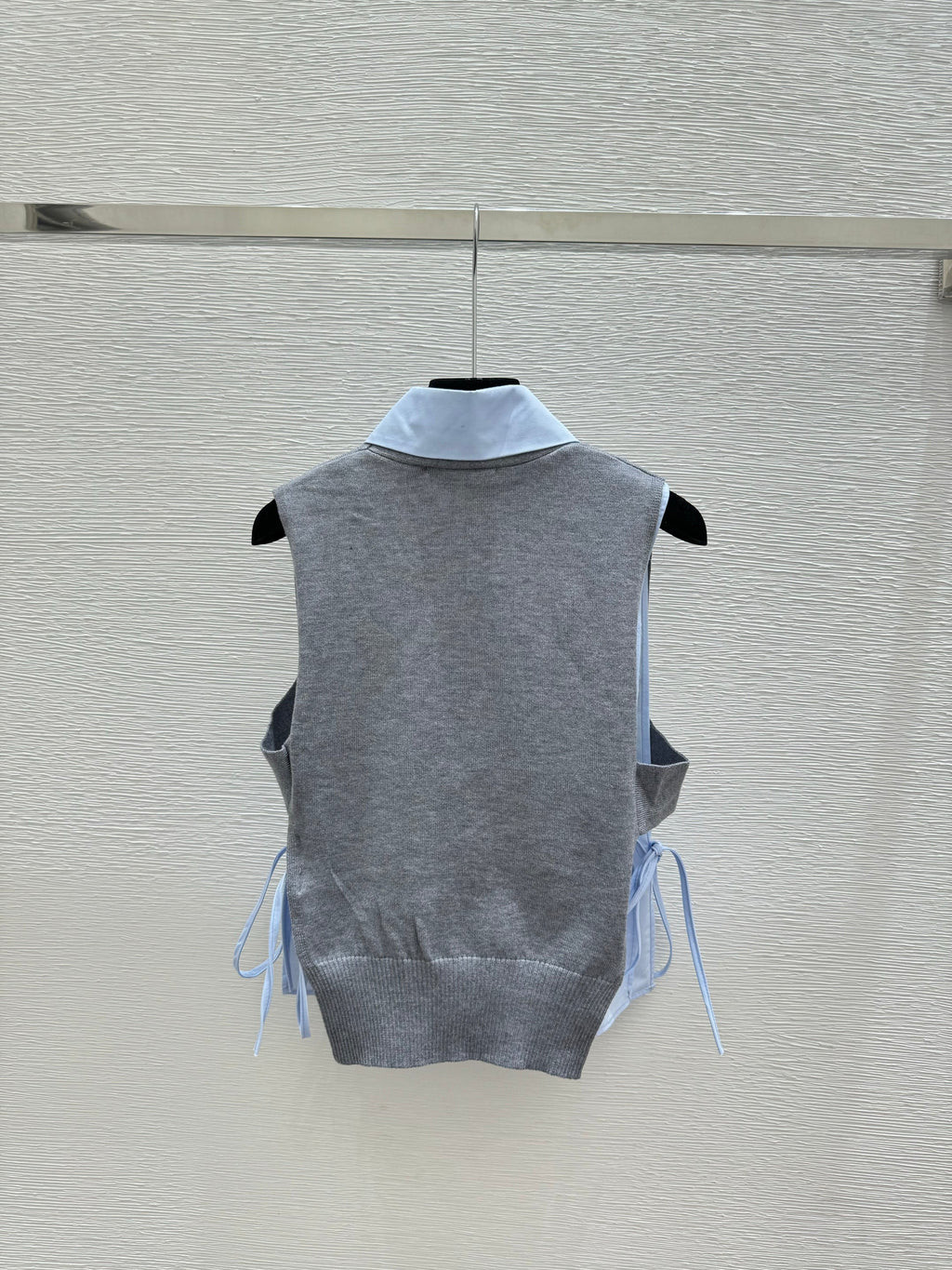 Knitted Vest Two-Piece Set