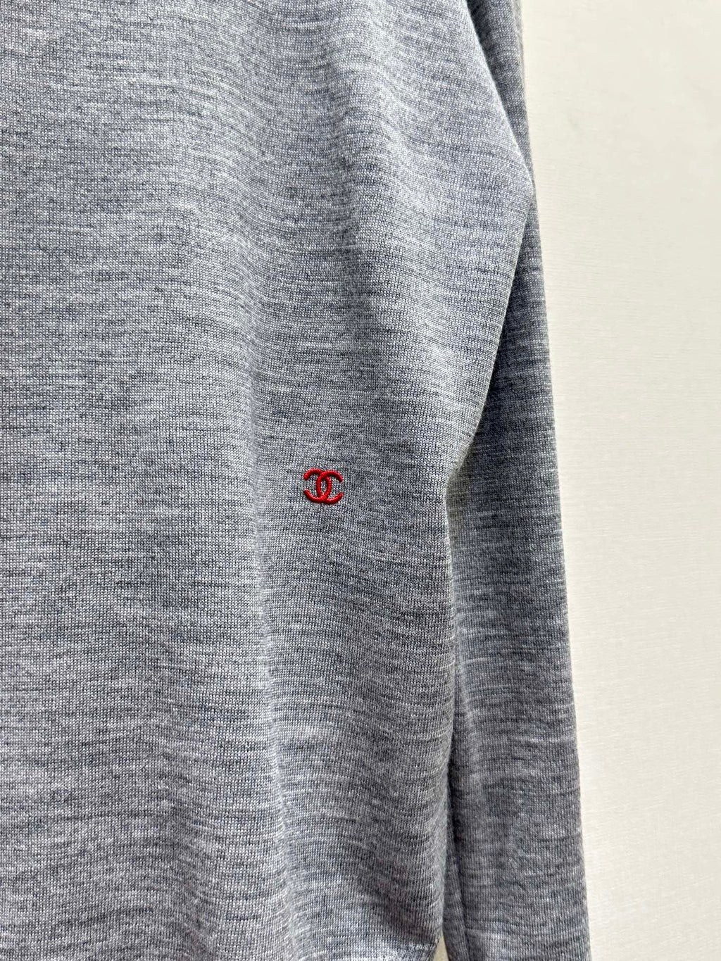 Color-blocked Embroidered Logo Sweater