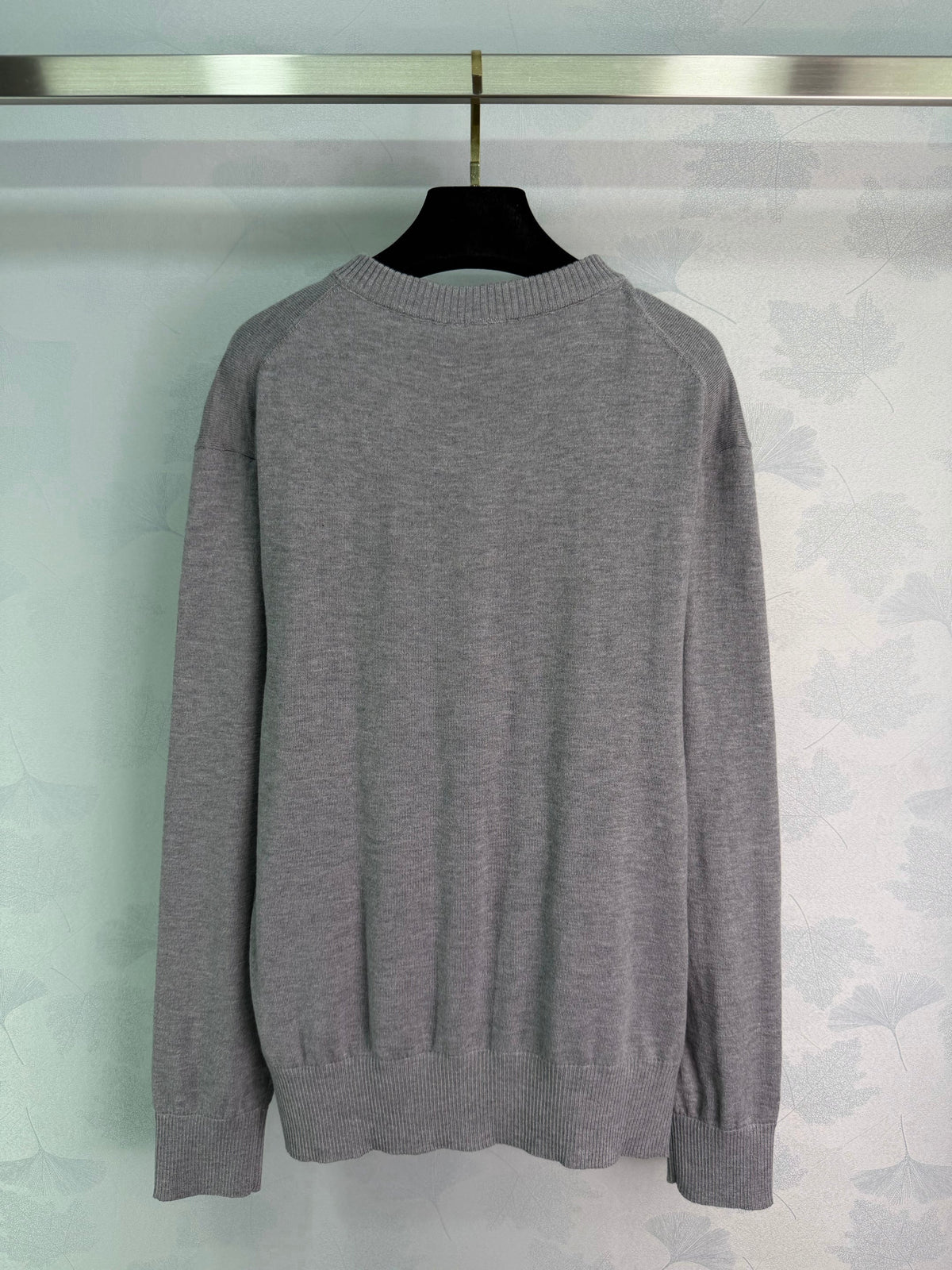 Grey Knit Cardigan