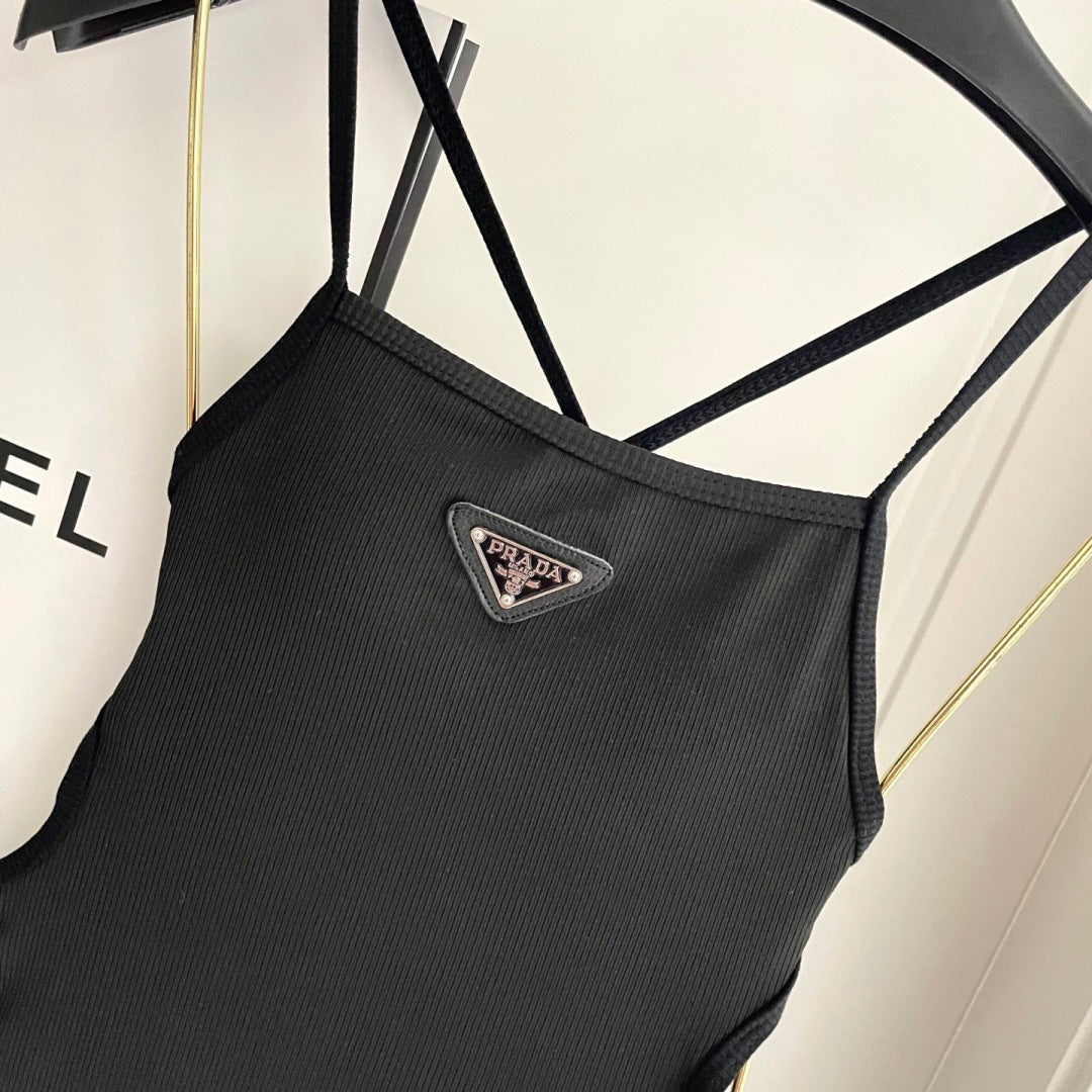 One-Piece Backless Swimsuit