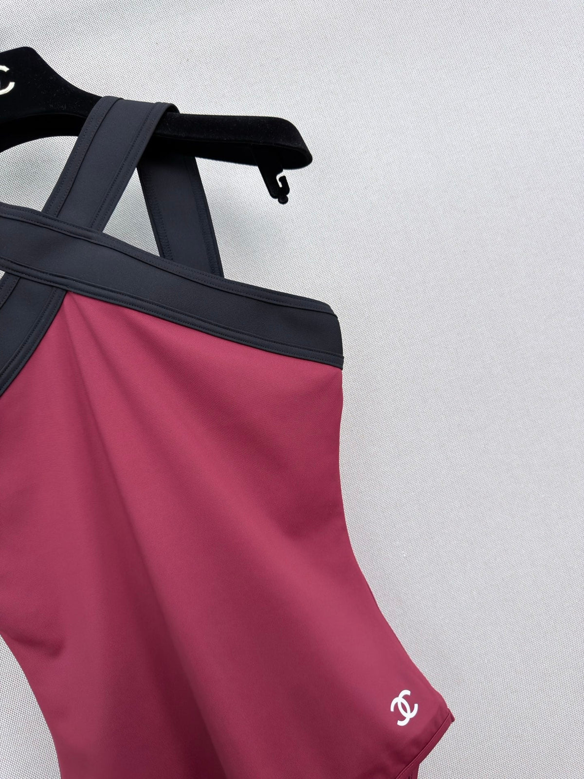Cross-body swimsuit