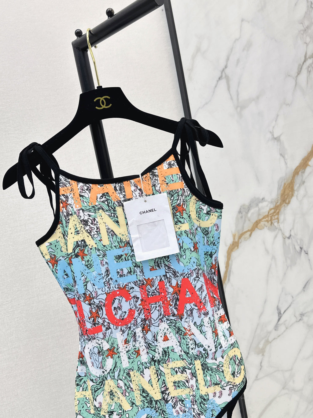 Graffiti One-Piece Swimsuit