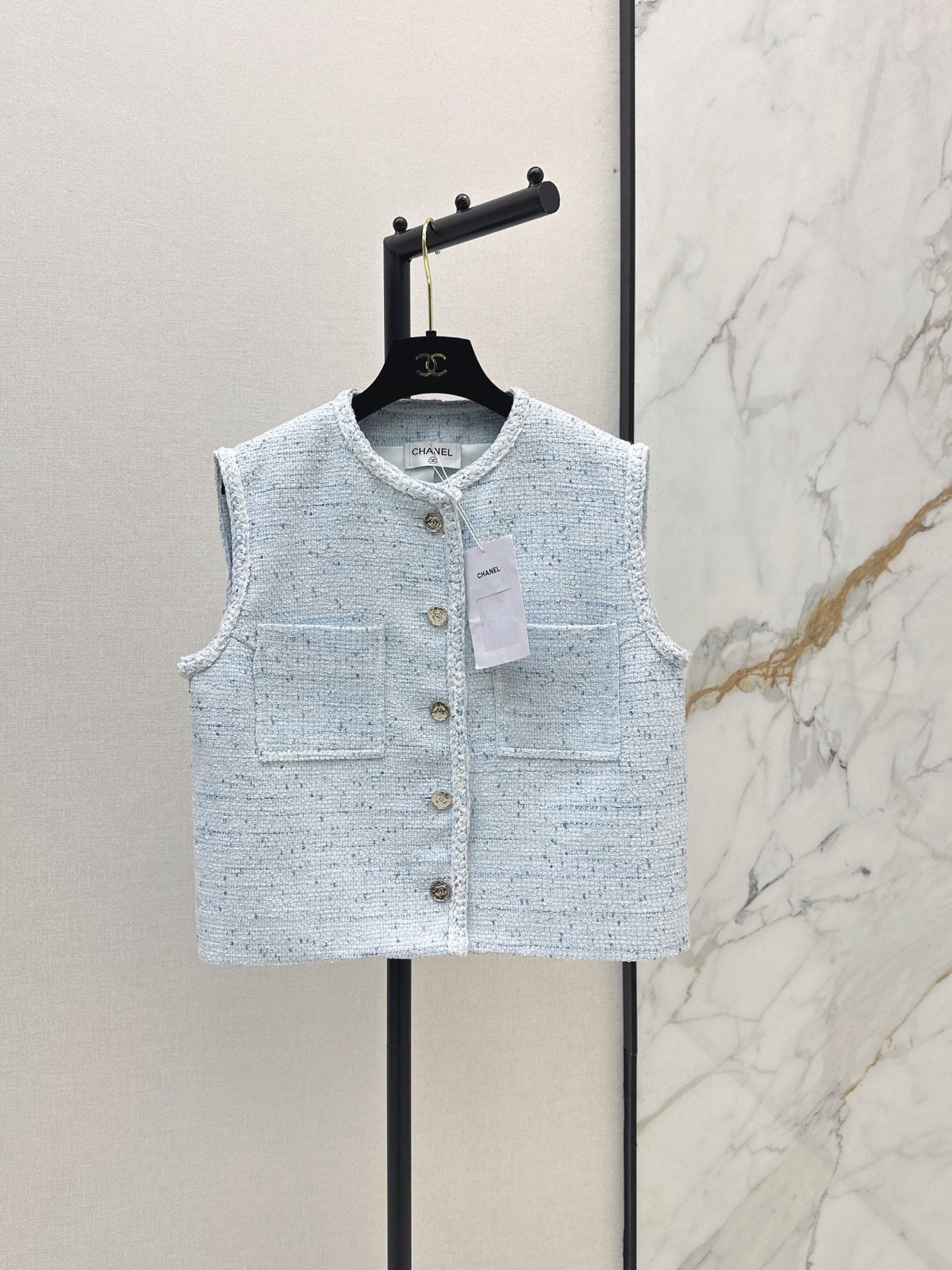 Elegant Woven Vest