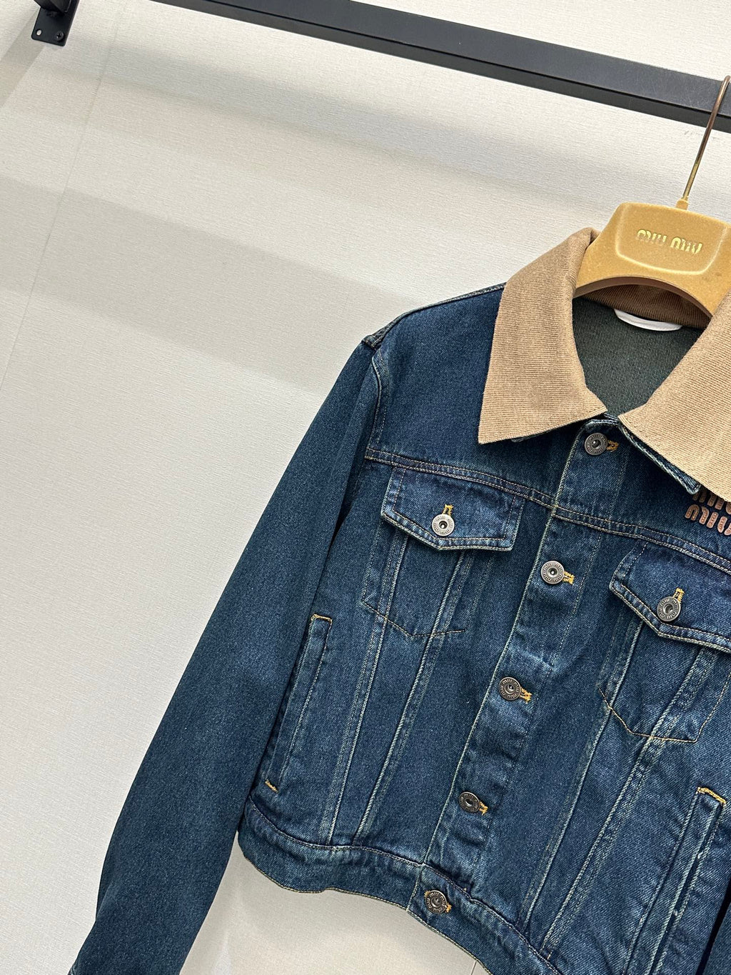 Collared Denim Jacket