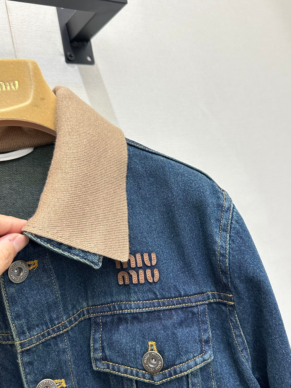 Collared Denim Jacket