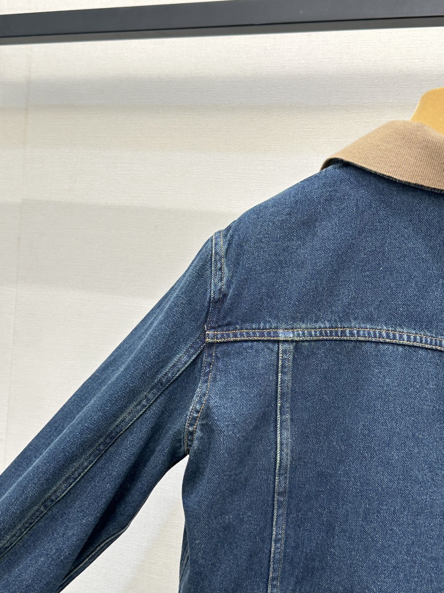 Collared Denim Jacket