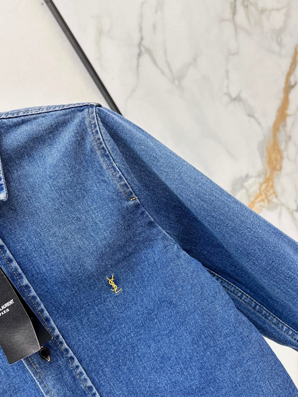 Saint Laurent/Denim Shirt Jacket