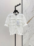 Chanel/Open-knit cardigan