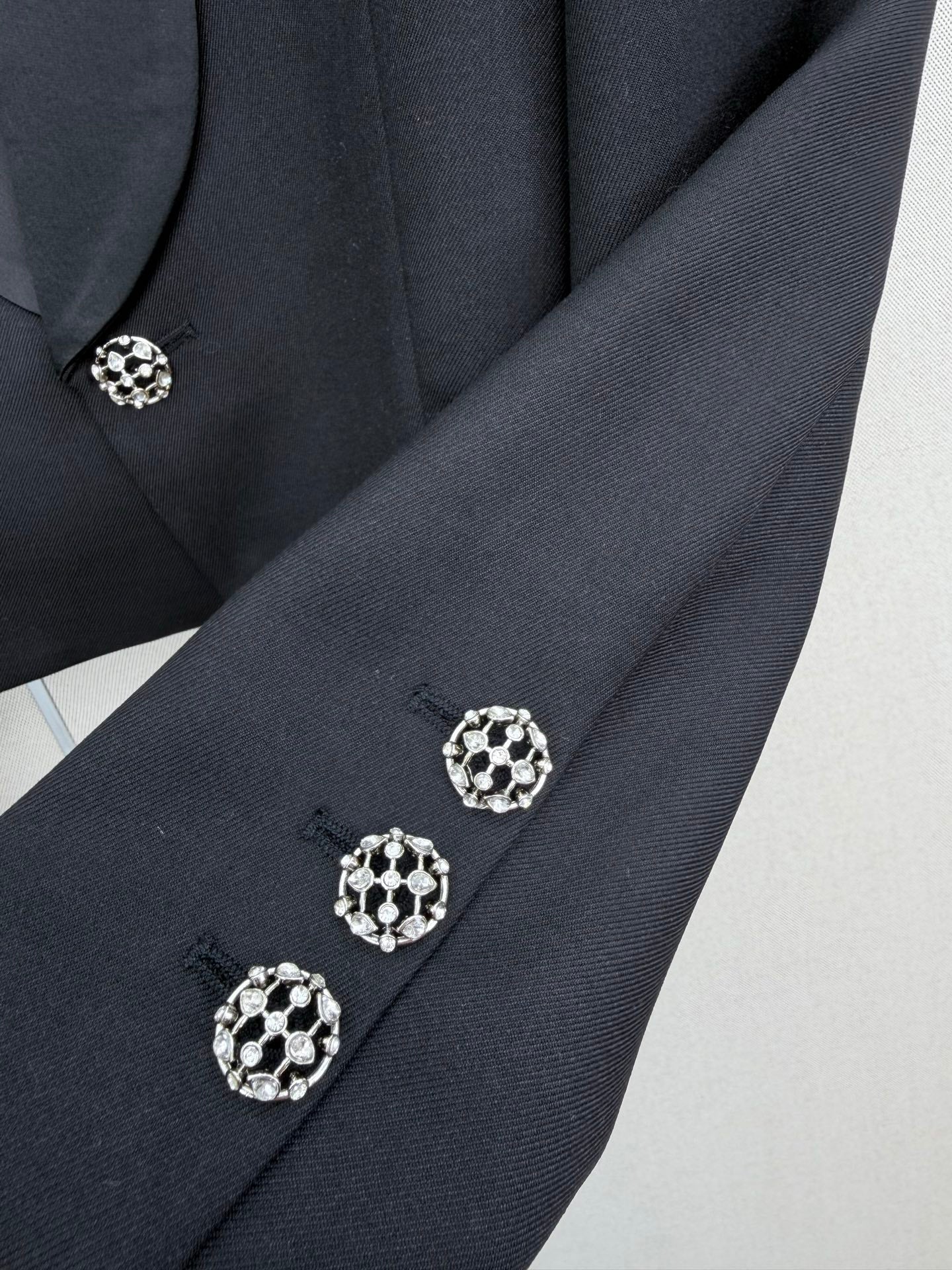 Chanel/Acetate Lapel Blazer