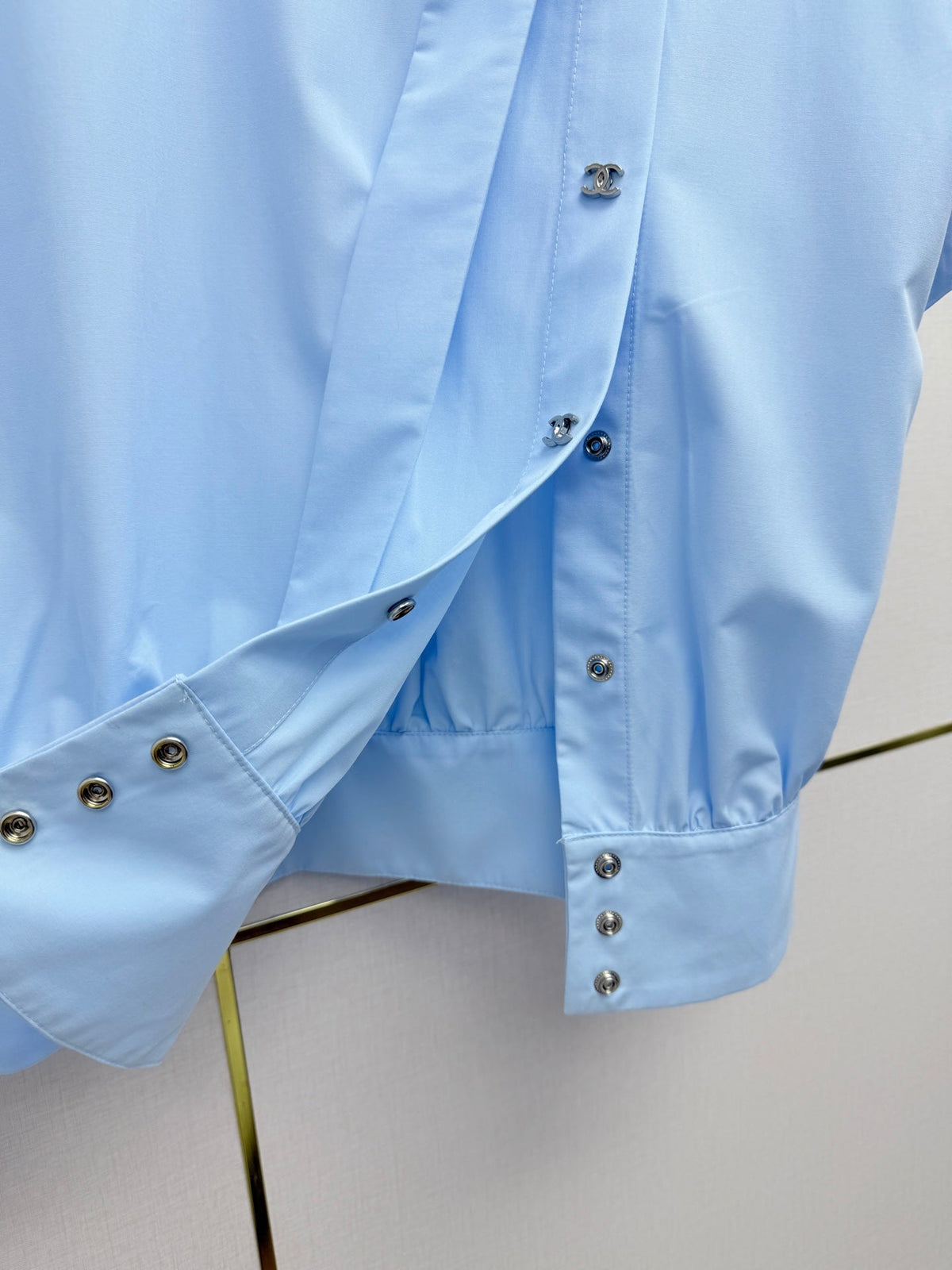 Chanel/Stand-collar top
