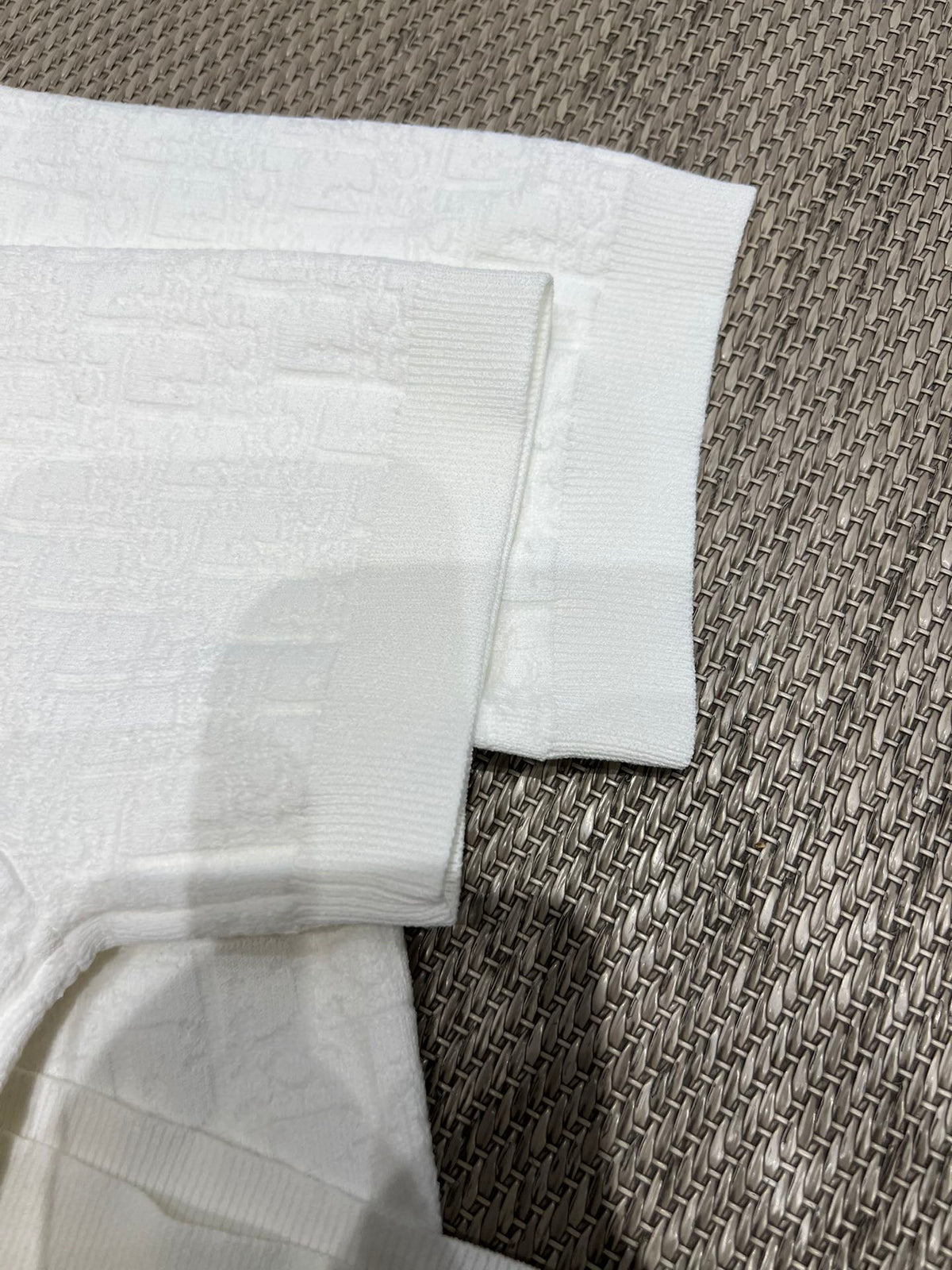 Short-Sleeve Knit Top with Tie Detail