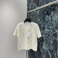 Short-Sleeve Knit Cardigan