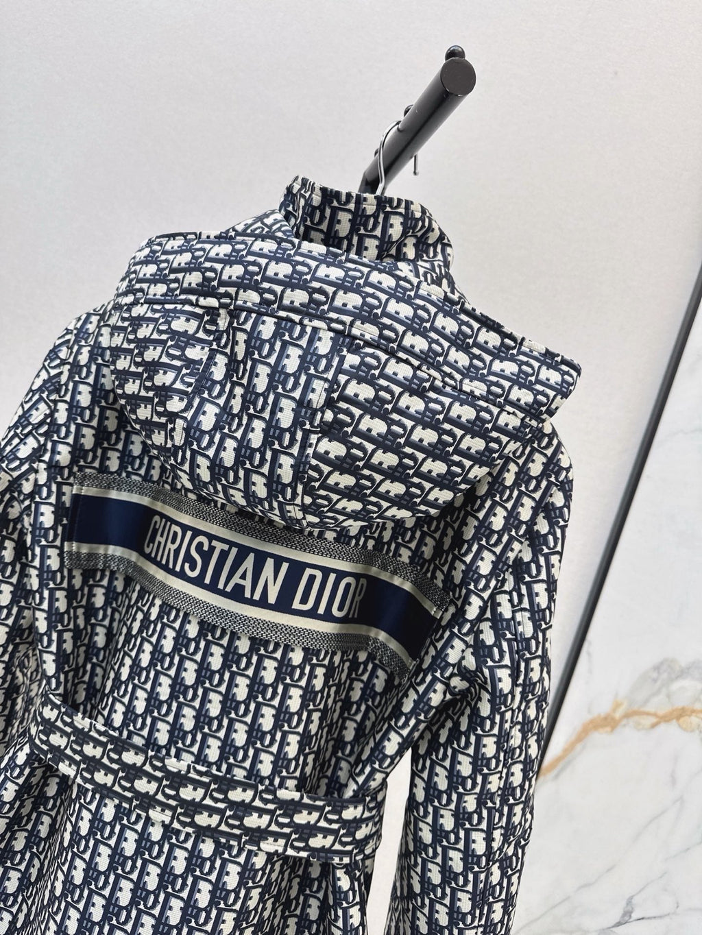 Hooded Mid-Length Jacket
