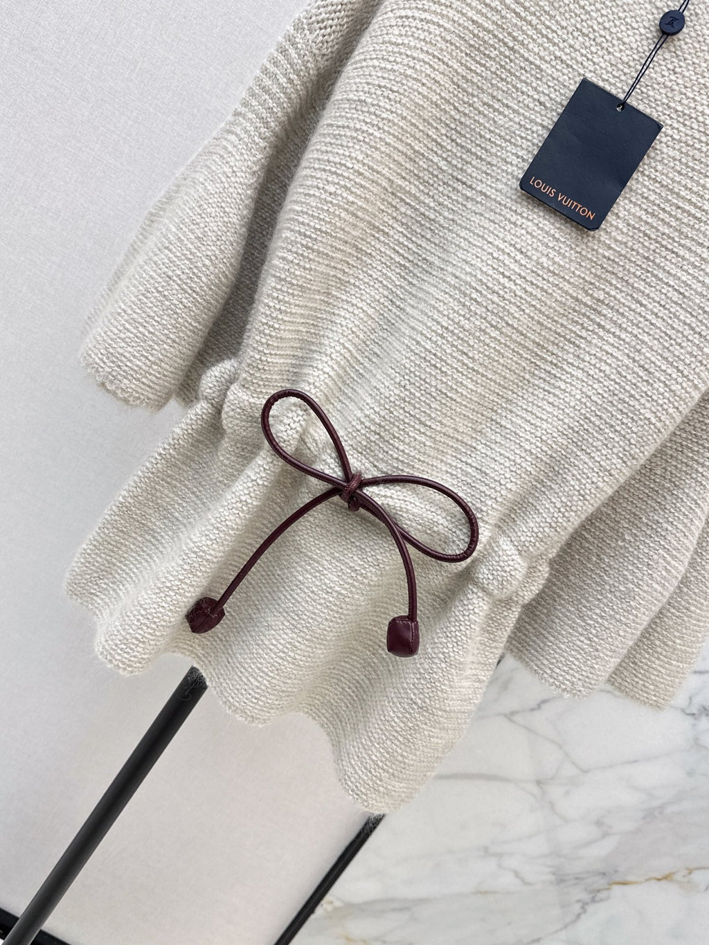 Substantial Batwing-Sleeve Sweater