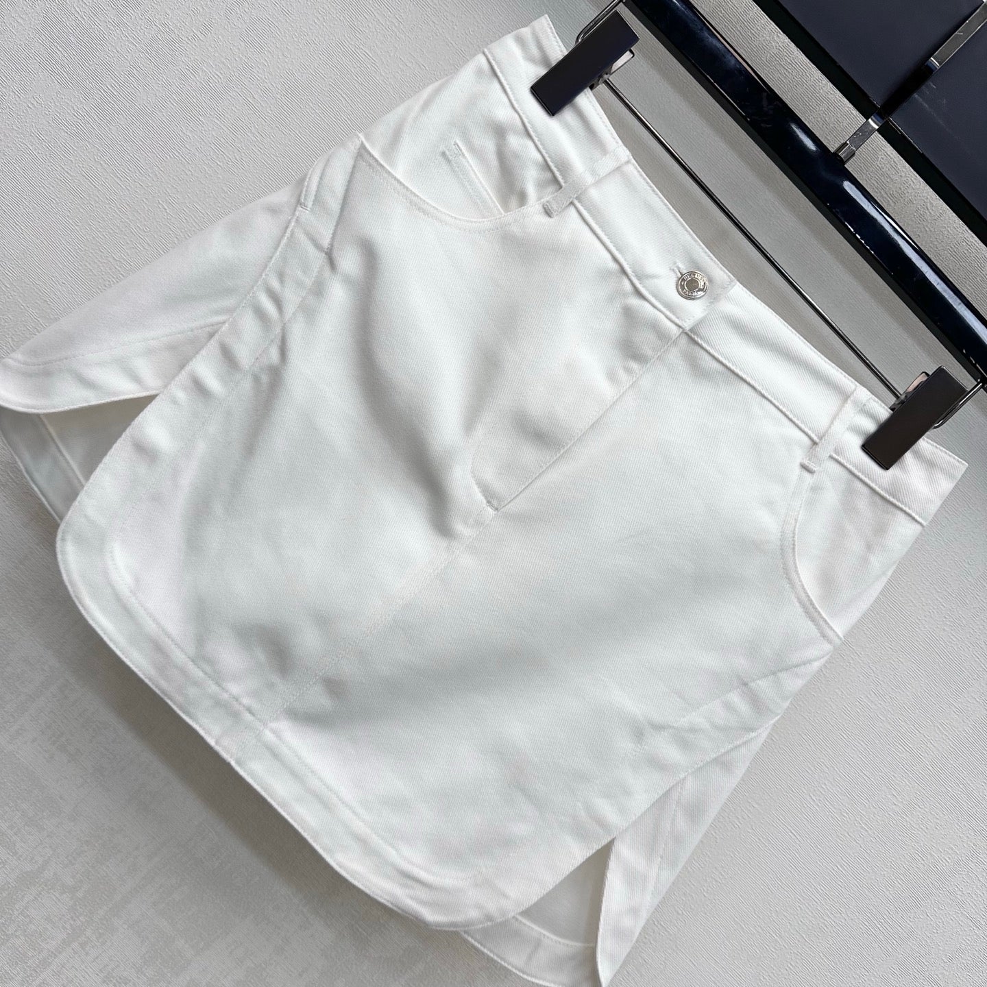 Hermès/26 New Denim Skirt