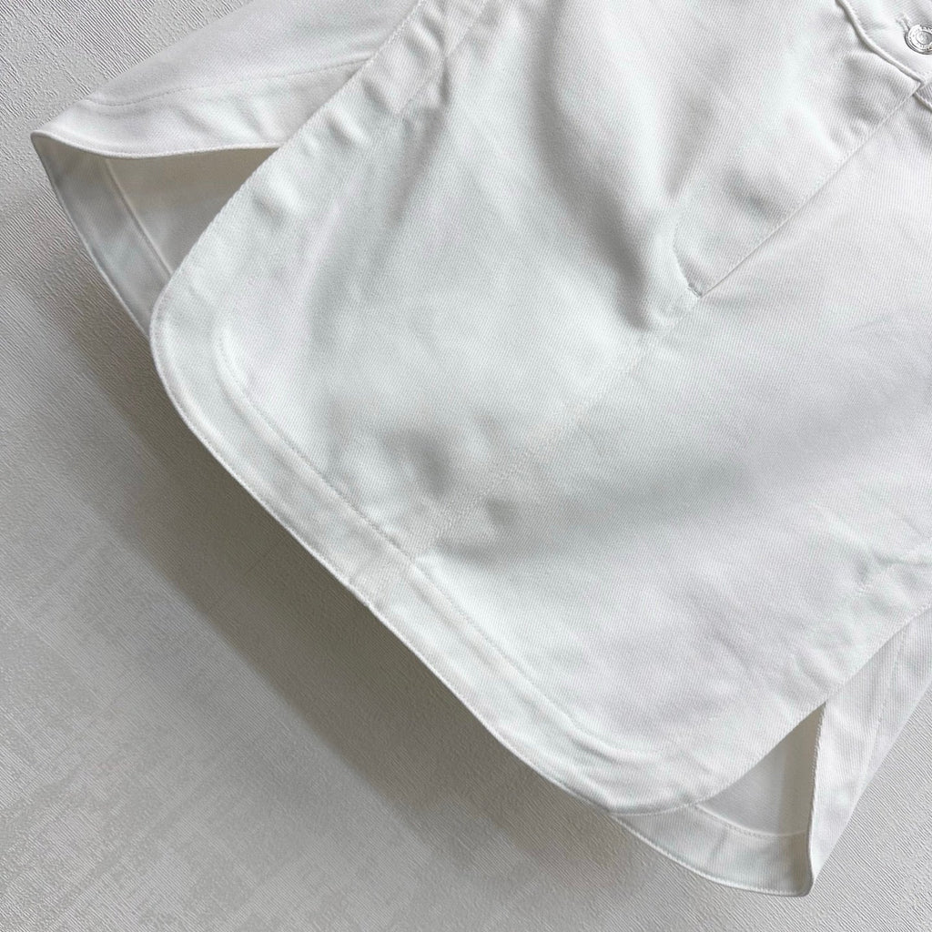 Hermès/26 New Denim Skirt