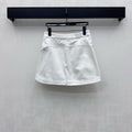 Hermès/26 New Denim Skirt
