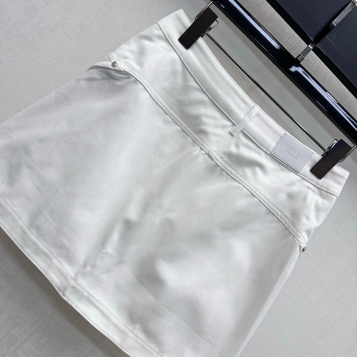 Hermès/26 New Denim Skirt