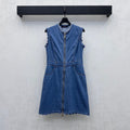 Louis Vuitton / 26 New Denim Vest Dress