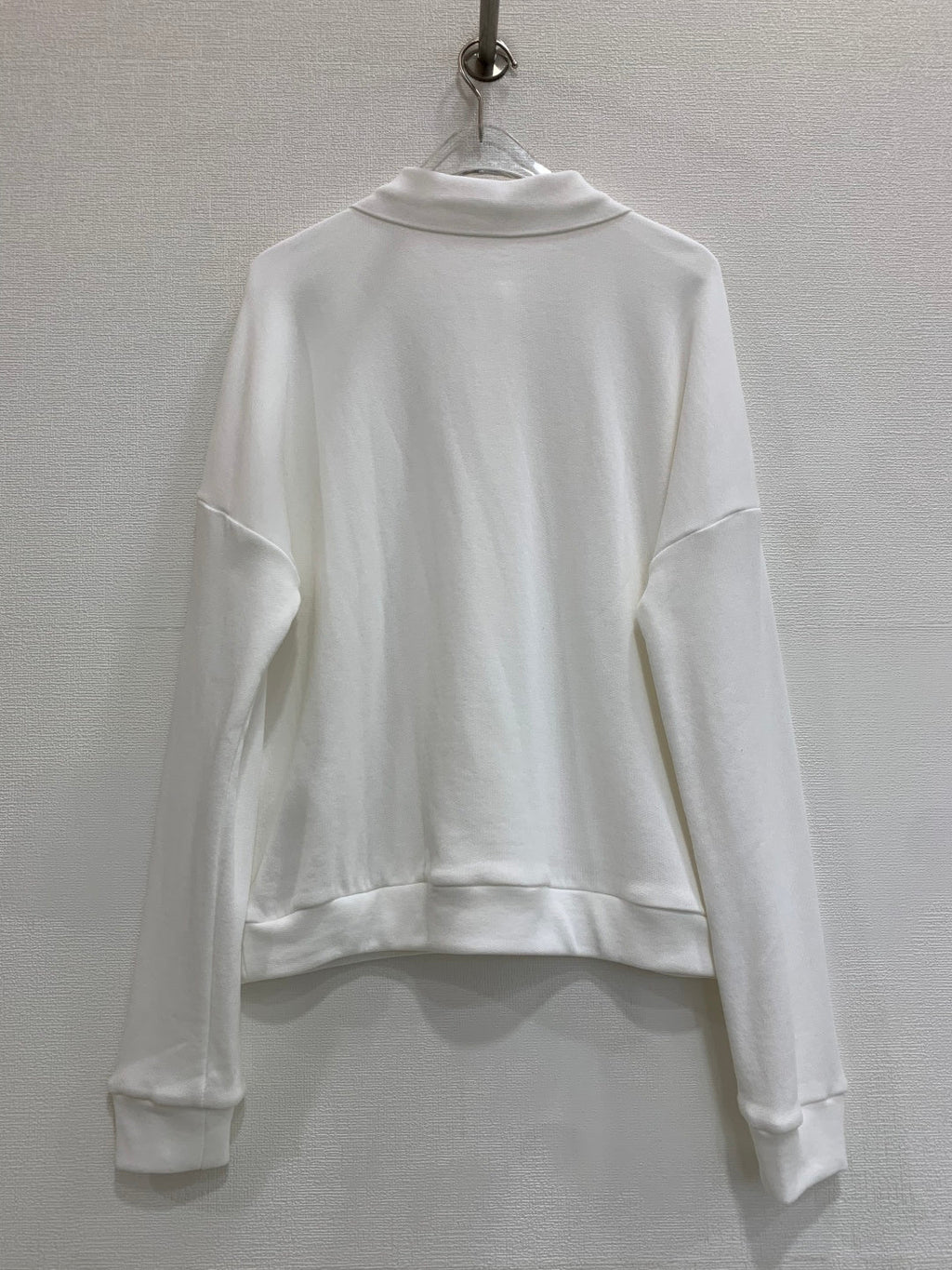 The Row/26 Button-Up Long Sleeve Sweatshirt