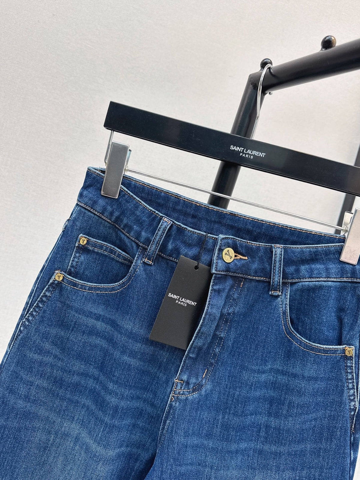Yves Saint Laurent/26ss Early Autumn Latest Straight-Leg Jeans