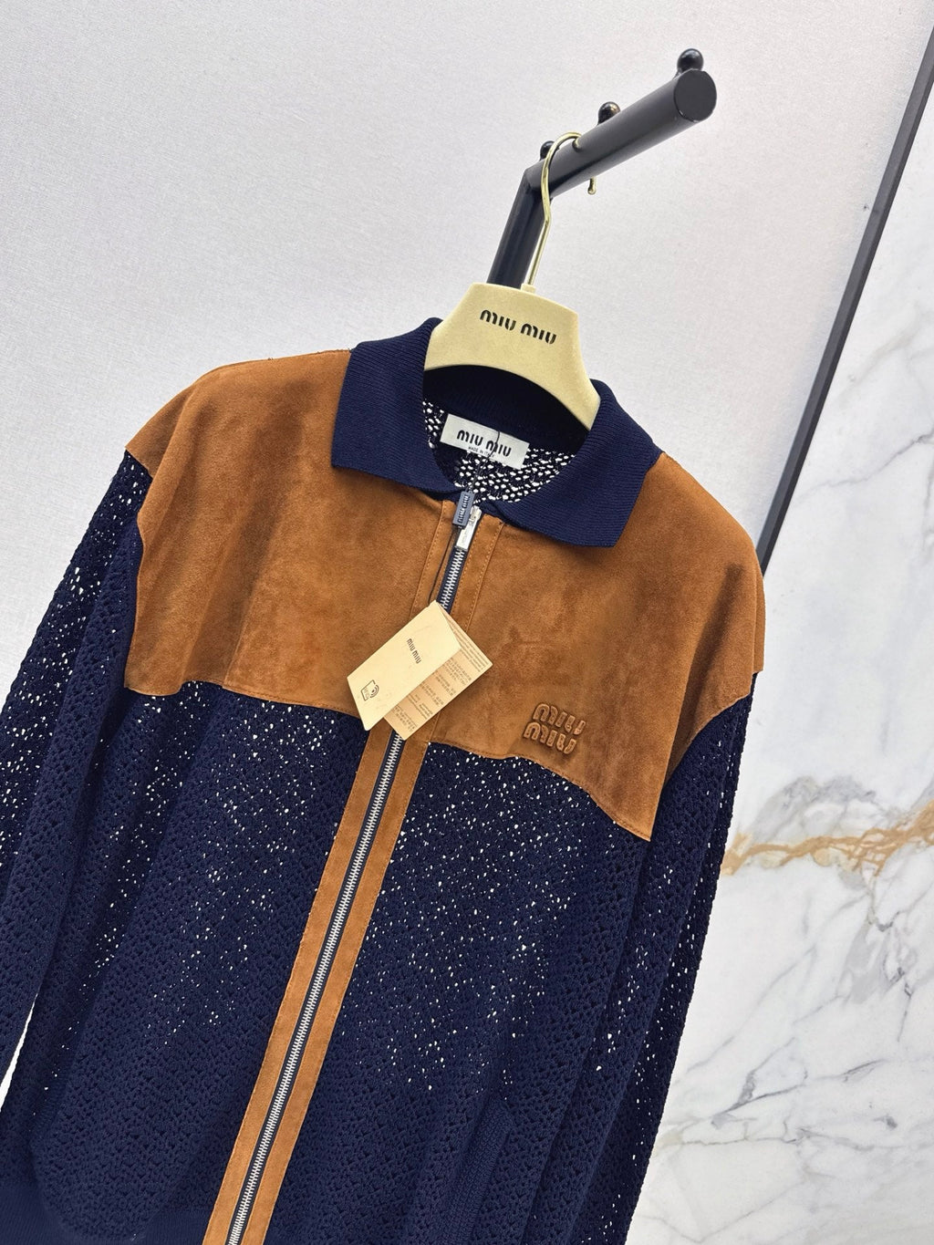 Miu Miu/26 Spring-Summer Latest Knit Jacket