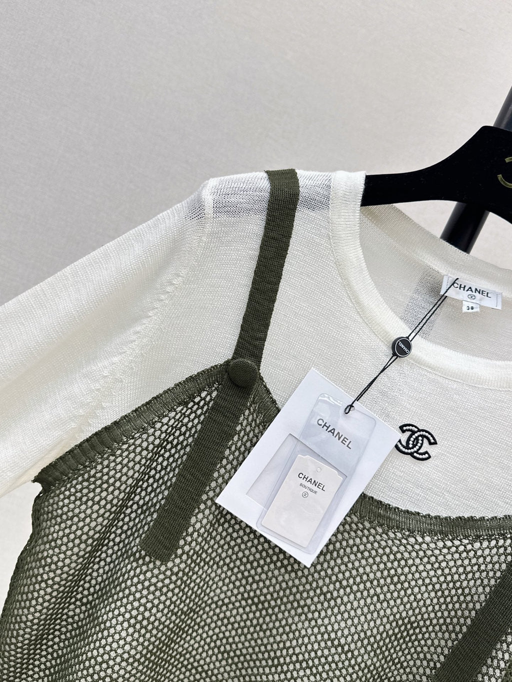 Chanel/26 Latest Two-Piece Set – Long Sleeve & Camisole
