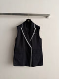 Chanel / 26 New Vest and Pleated Skirt Set