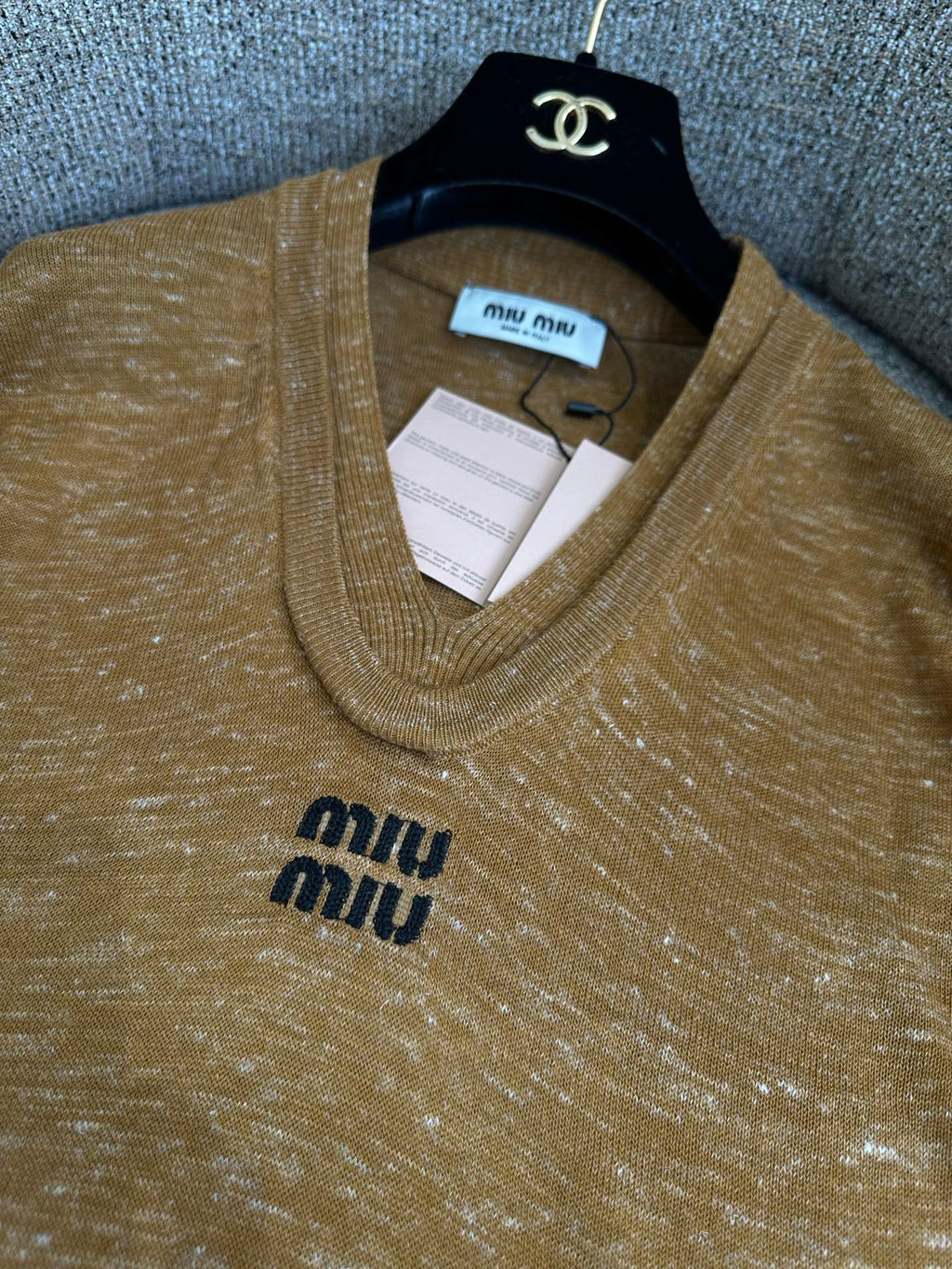 MiuMiu/26 Summer New Sleeveless Knit