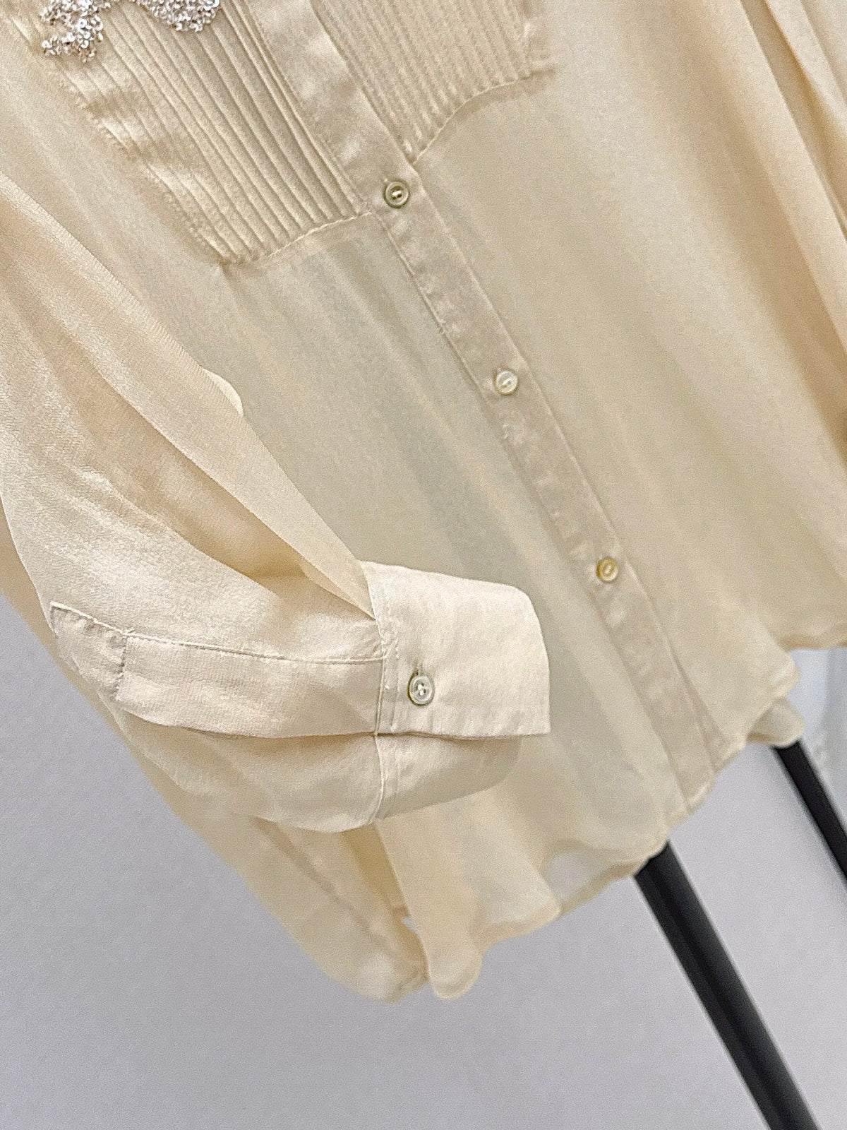 Brunello Cucinelli/26SS New Stand-Collar Shirt