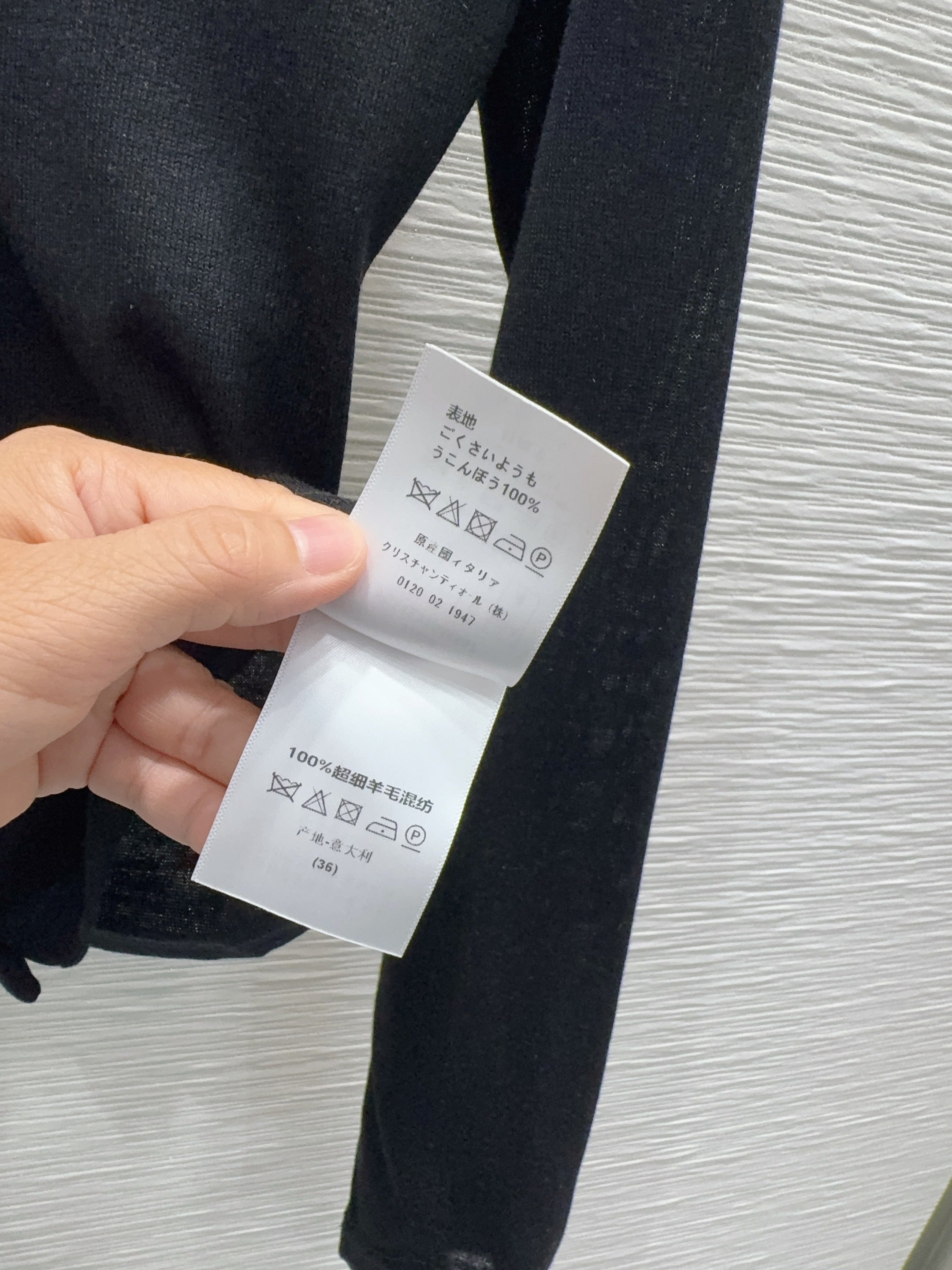 Dior/26FW New Long Sleeve