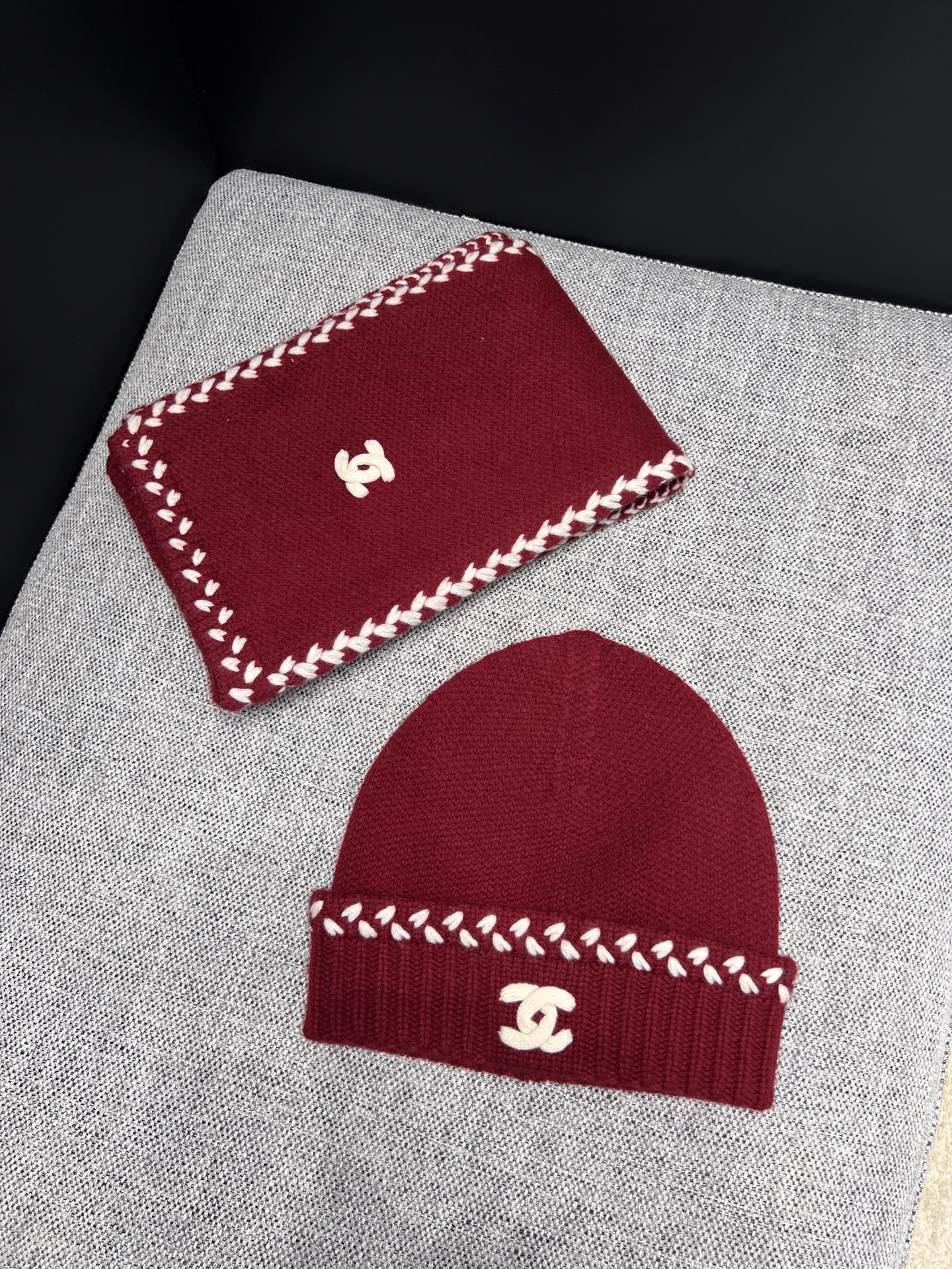 Chanel/26FW Scarf Set
