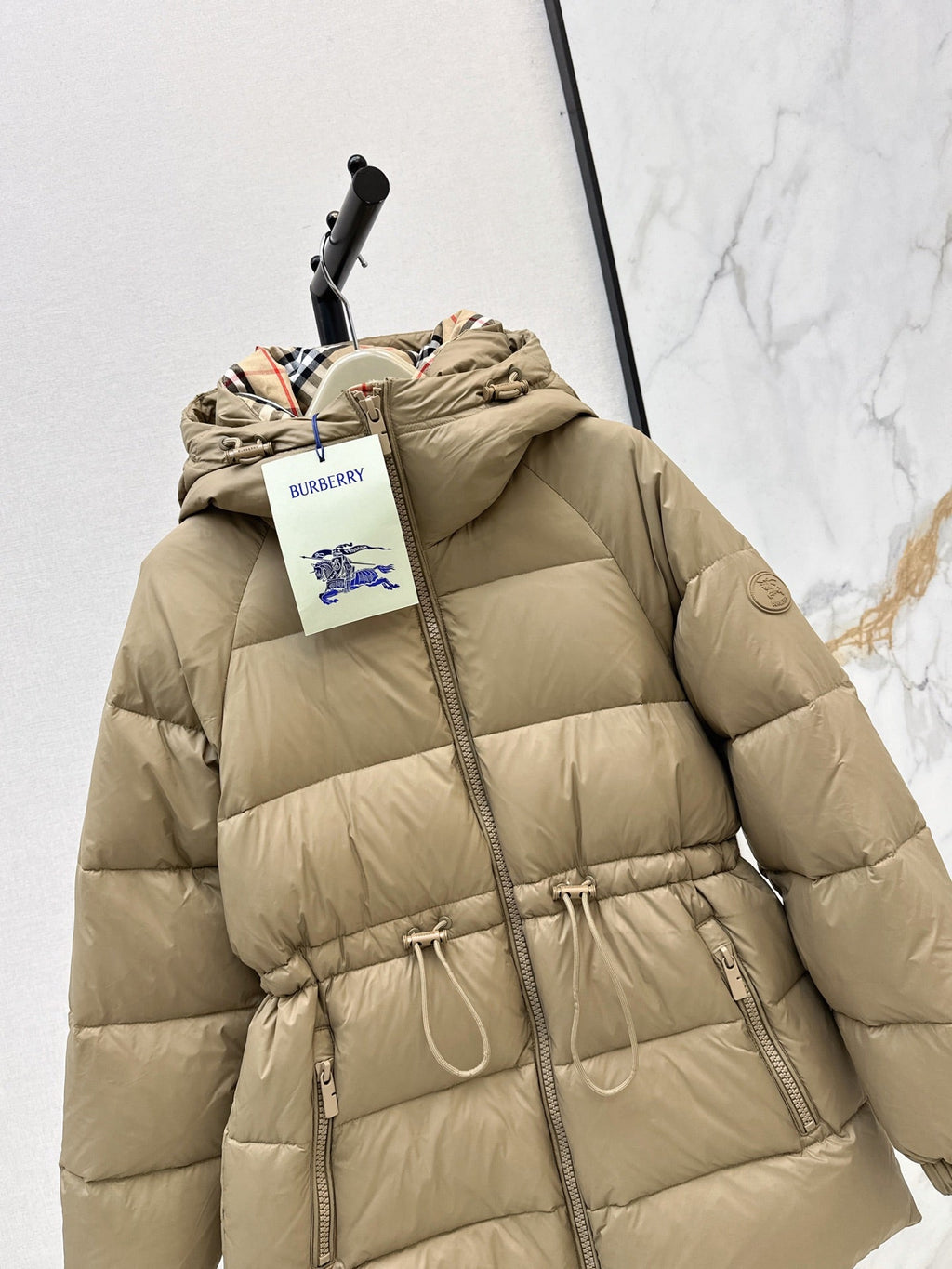 Burberry/26 Fall/Winter Latest Hooded Down Jacket