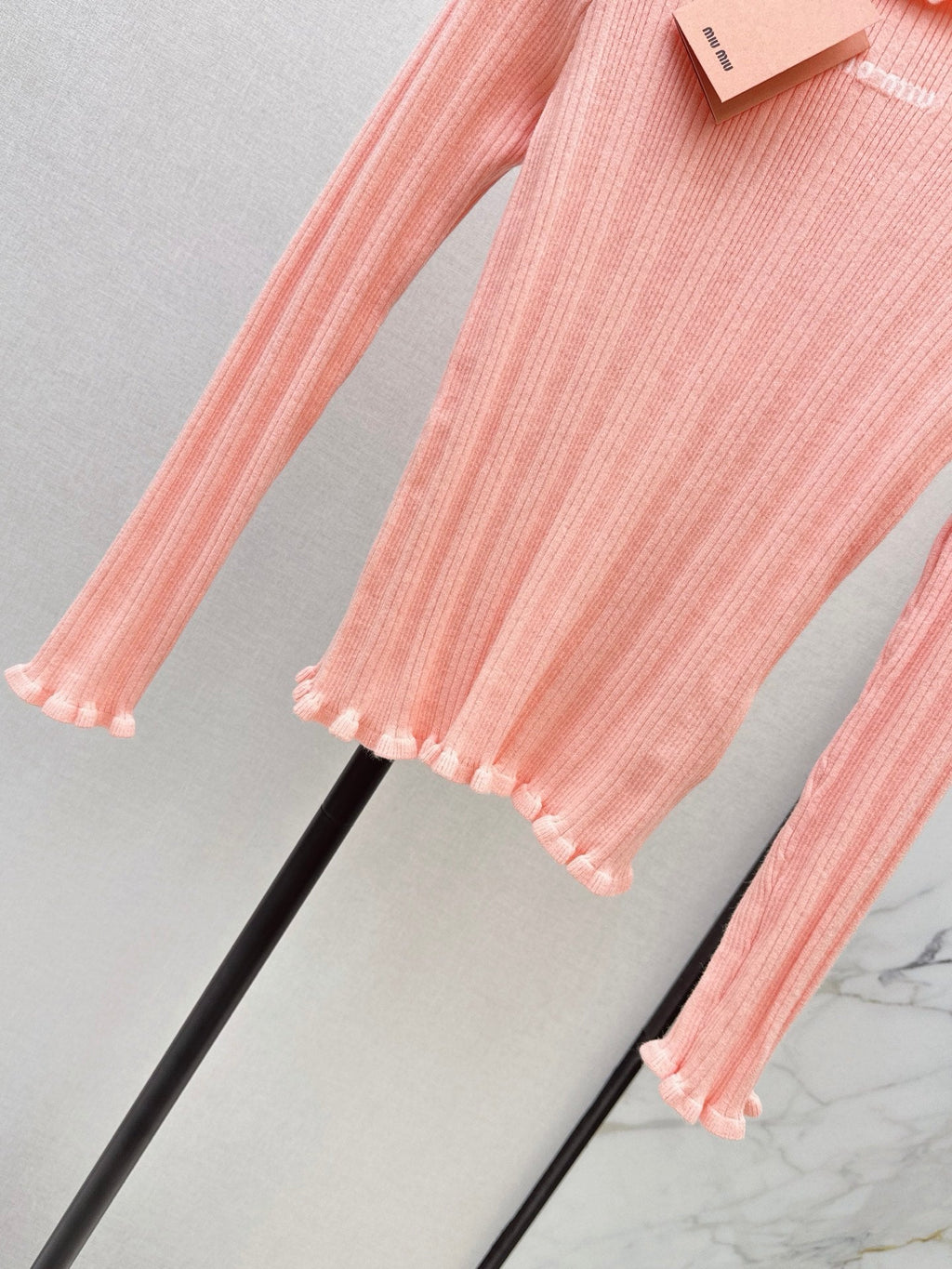 MiuMiu/26Ss Early Autumn Latest Knit Top